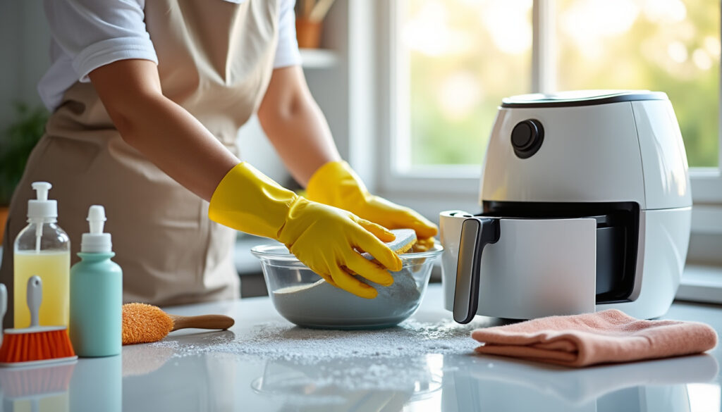 découvrez des conseils pratiques pour nettoyer efficacement votre air fryer et prolonger sa durée de vie. apprenez les méthodes simples et rapides pour entretenir votre appareil et garantir des performances optimales.