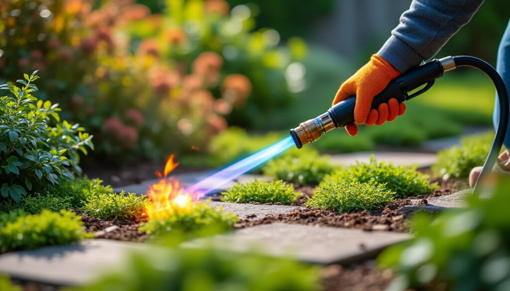 découvrez les méthodes efficaces de désherbage au chalumeau et les précautions essentielles à respecter pour un jardin sain et sécurisé.