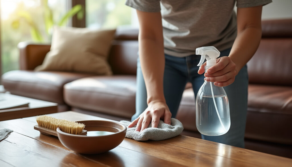 découvrez nos conseils pratiques pour nettoyer efficacement votre canapé en cuir sans l'endommager, en utilisant des méthodes douces et des produits adaptés.