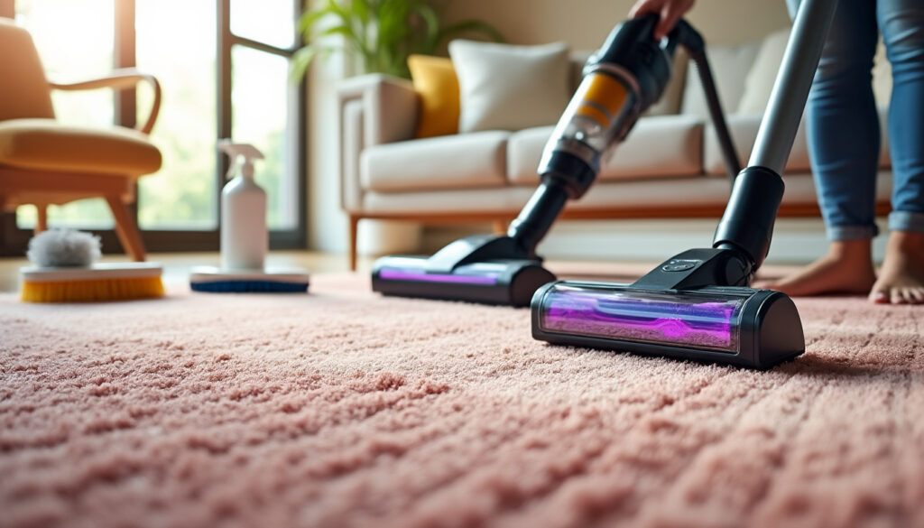découvrez des astuces efficaces pour nettoyer votre moquette en profondeur et prolonger sa durée de vie grâce à des méthodes simples et naturelles.