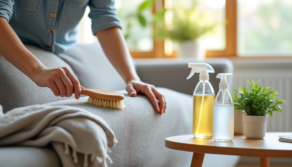 découvrez nos conseils pratiques pour nettoyer un canapé en tissu efficacement tout en protégeant les fibres et en prolongeant la durée de vie de votre meuble.