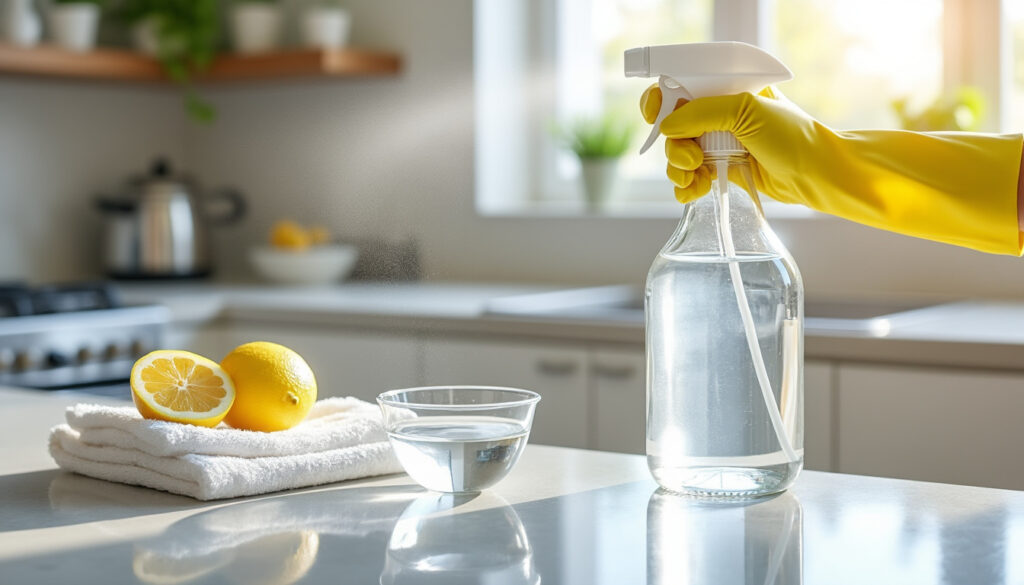 découvrez comment utiliser le vinaigre blanc pour un nettoyage à la fois efficace et économique, en profitant de ses nombreuses vertus naturelles pour entretenir votre maison en toute simplicité.
