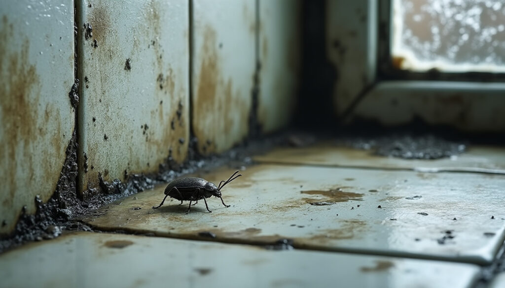 découvrez les causes des insectes noirs dans une maison humide, les risques qu'ils représentent et les solutions efficaces pour s'en débarrasser rapidement.