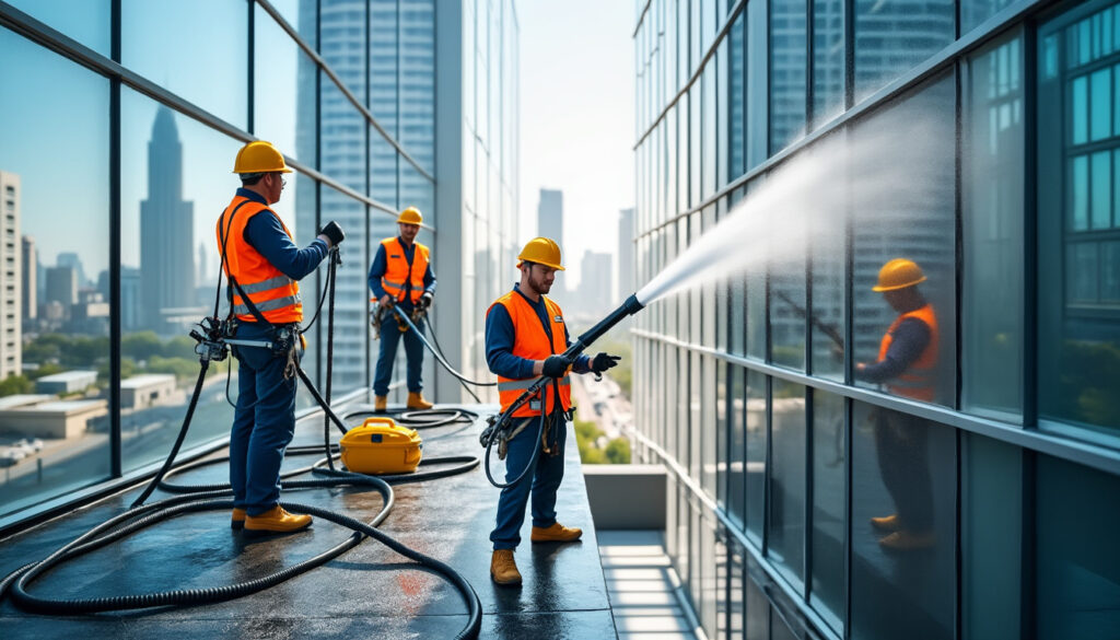 découvrez les méthodes efficaces pour le nettoyage de façade et les coûts à prévoir en 2026 afin de préserver et embellir votre bâtiment.