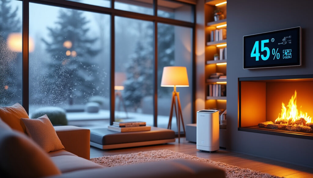 découvrez le taux d'humidité idéal à maintenir dans votre maison en hiver pour prévenir les moisissures et garantir un confort optimal tout au long de la saison froide.